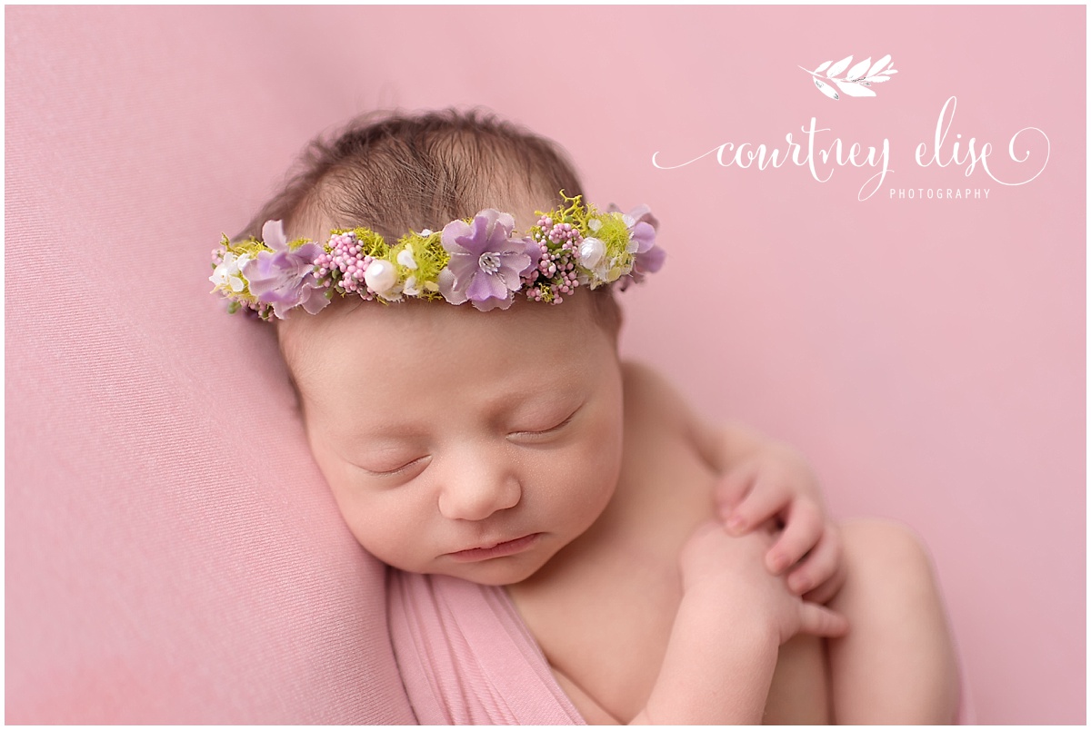 Newborn Photography Baby Amelia - Milton, GA