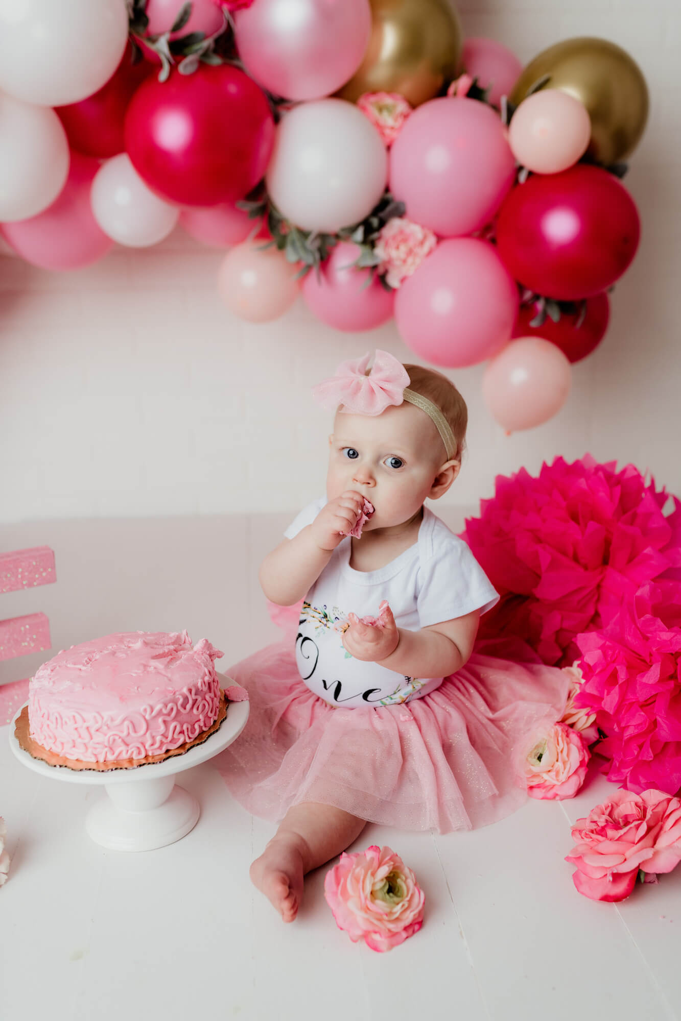 canton ga cake smash first birthday photography