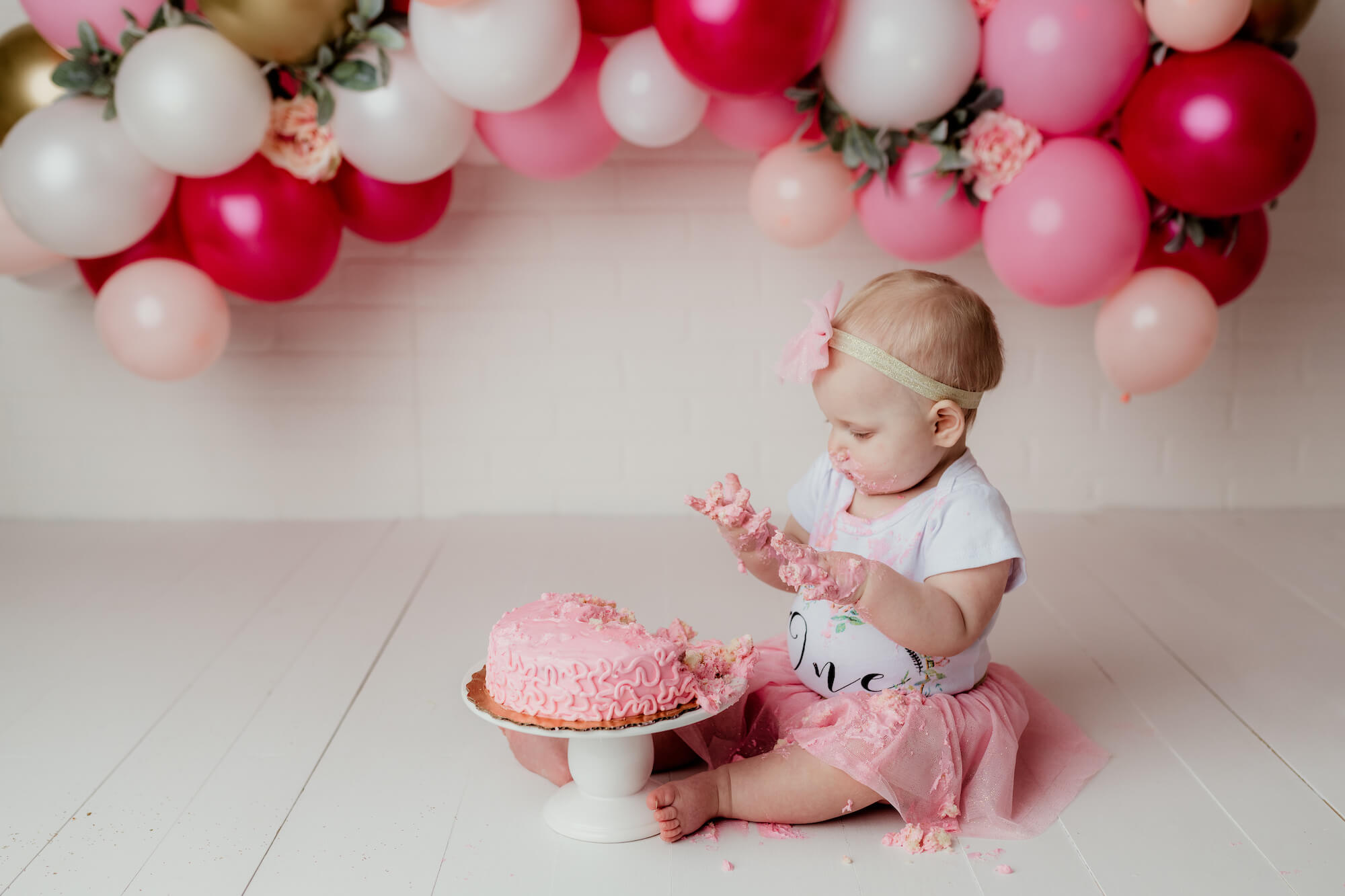 canton ga cake smash first birthday photography