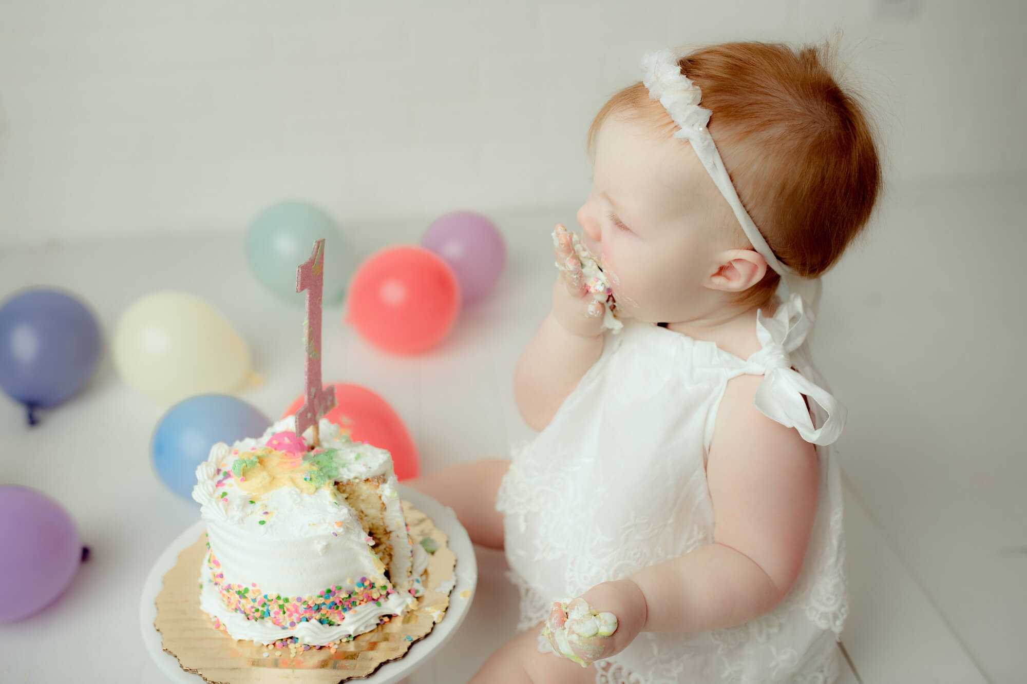 roswell ga first birthday photography session-cake smash photos