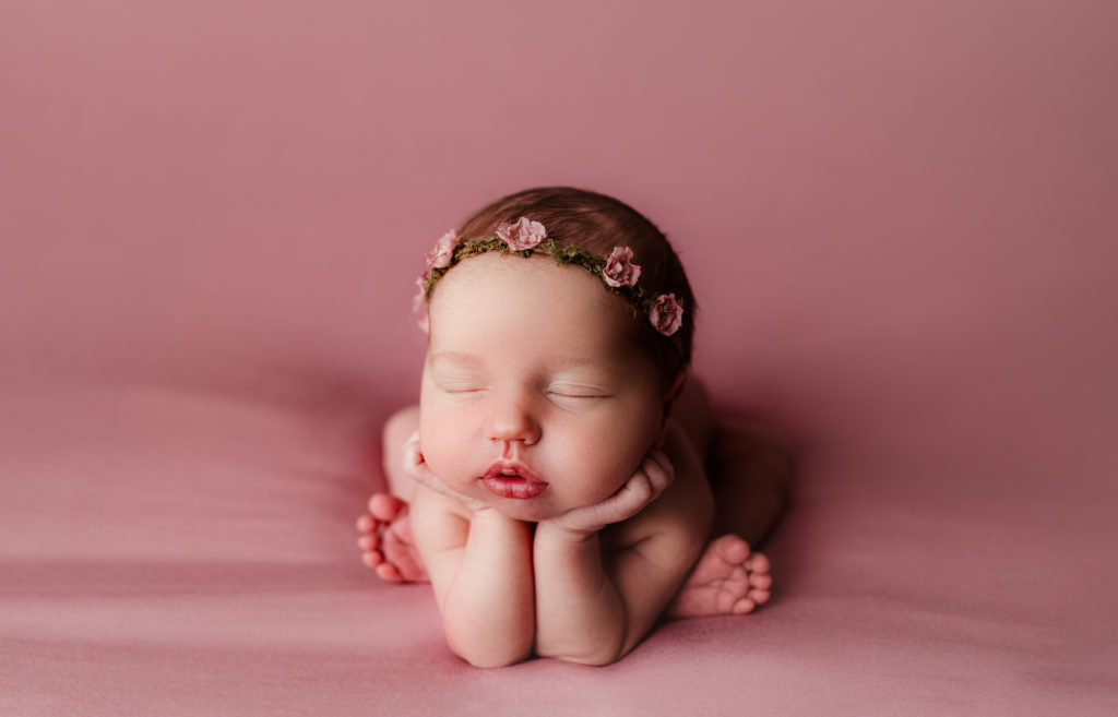 milton ga professional newborn photoshoot