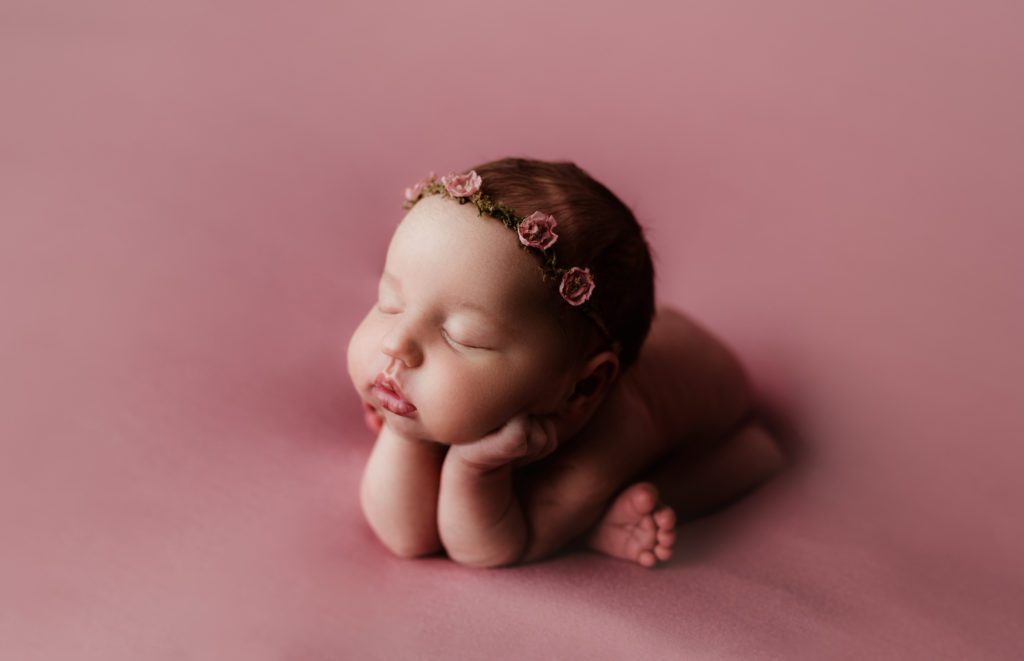 milton ga professional newborn photoshoot