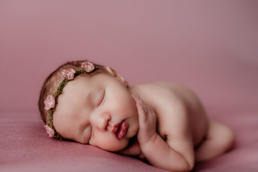 milton ga professional newborn photoshoot