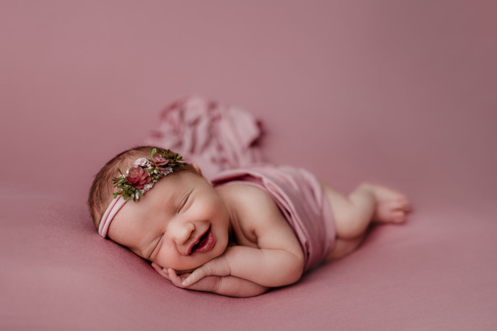 milton ga professional newborn photoshoot