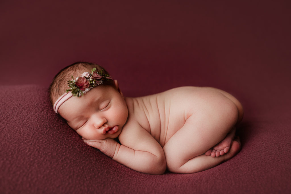 milton ga professional newborn photoshoot