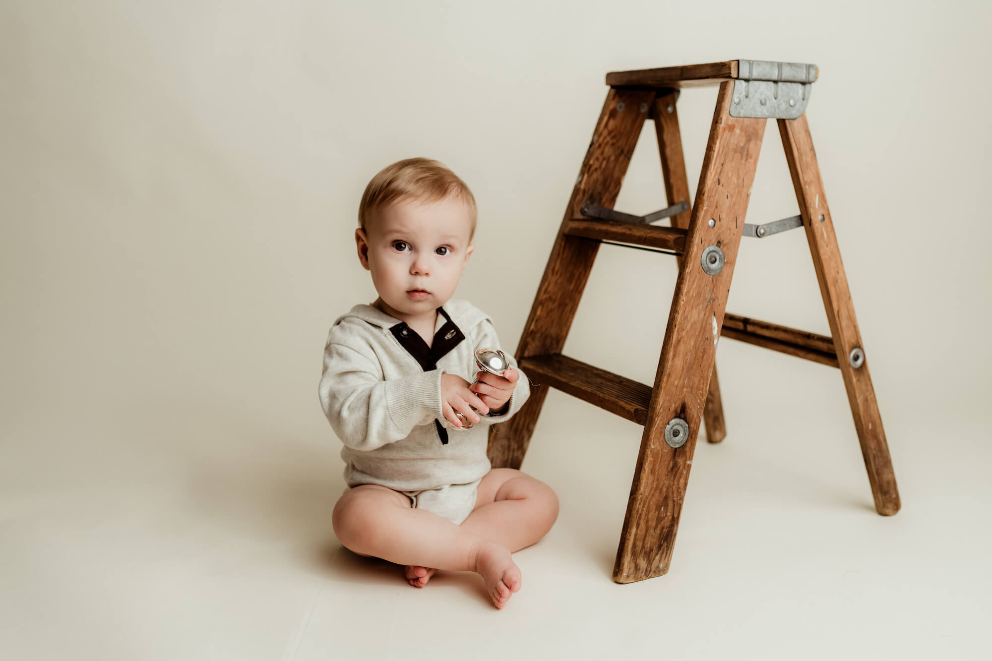 Baby Milestone Portrait Session in Marietta, GA